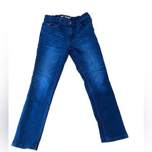 Boys Jeans size 8 skinny cut in a dark wash